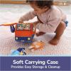 GUND Bluey 5-Piece Plush Playset, Official Bluey Stuffed Animals and Sensory Toys for Babies and Toddlers, 7”