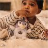 GUND Official Bluey Plush Ring Rattle, Bluey Baby Rattle, Sensory Toy for Babies, Blue, 6”