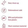 Whiskware Bluey Pancake Art Kit, 1 Batter Bottle, 2 Silicone Bluey and Bingo Pancake Molds, and 1 BlenderBall Wire Whisk, Durable, No-Mess Breakfast, BPA Free, Dishwasher Safe(Wonder Woman)