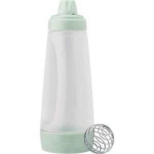Whiskware Bluey Pancake Art Kit, 1 Batter Bottle, 2 Silicone Bluey and Bingo Pancake Molds, and 1 BlenderBall Wire Whisk, Durable, No-Mess Breakfast, BPA Free, Dishwasher Safe(Mint)