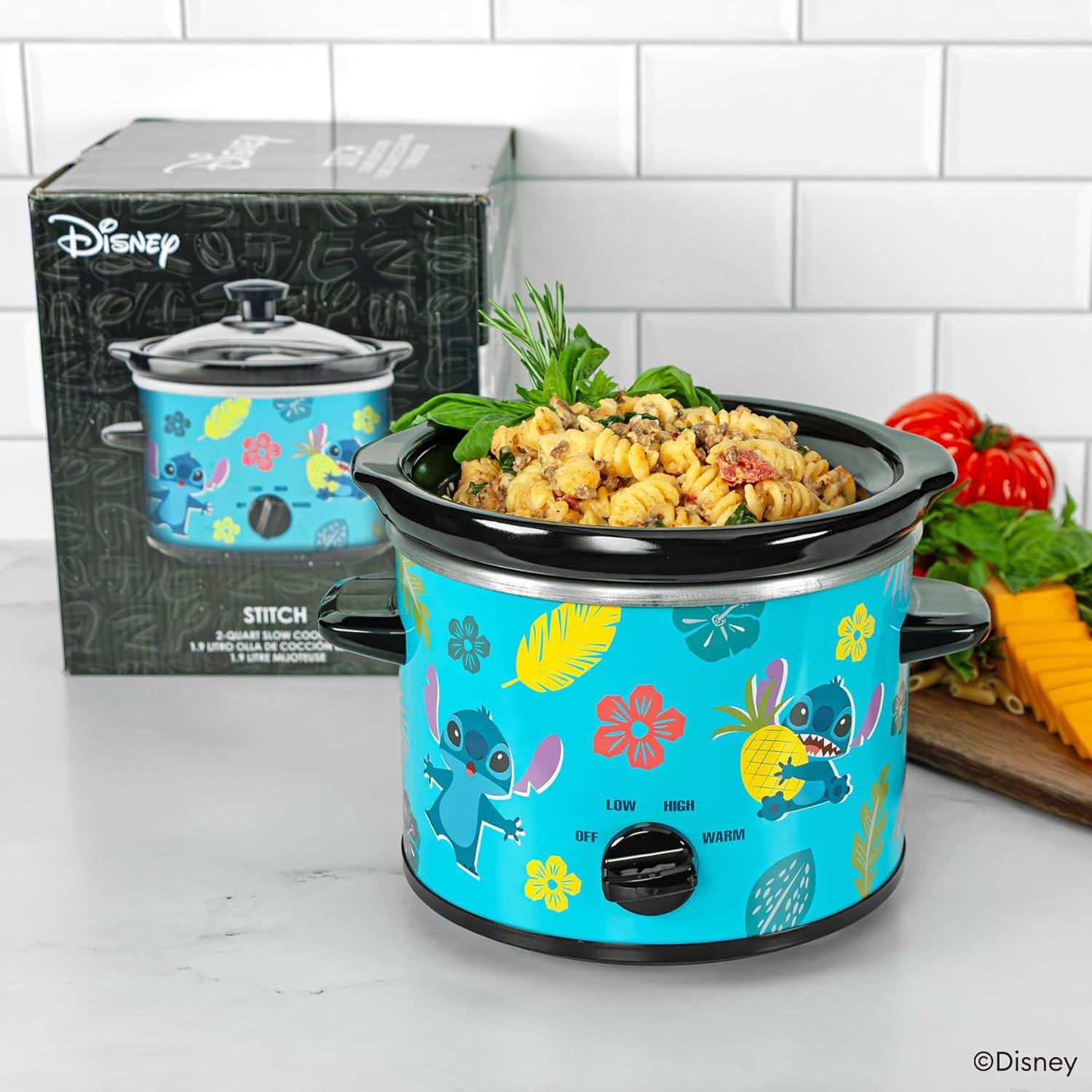 image:imageUncanny Brands Bluey 2qt Slow Cooker Small Kitchen ApplianceDisney Lilo Stitch