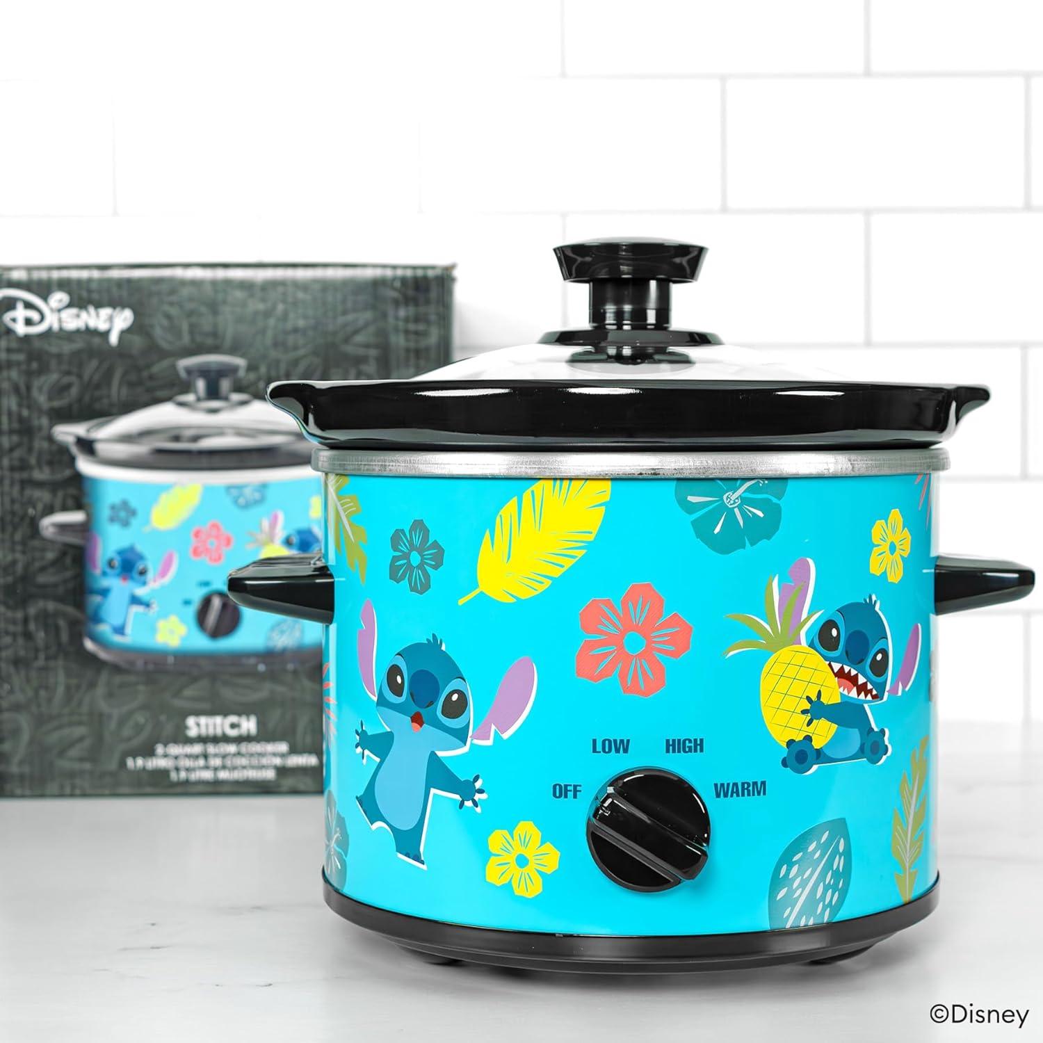 image:imageUncanny Brands Bluey 2qt Slow Cooker Small Kitchen ApplianceDisney Lilo Stitch