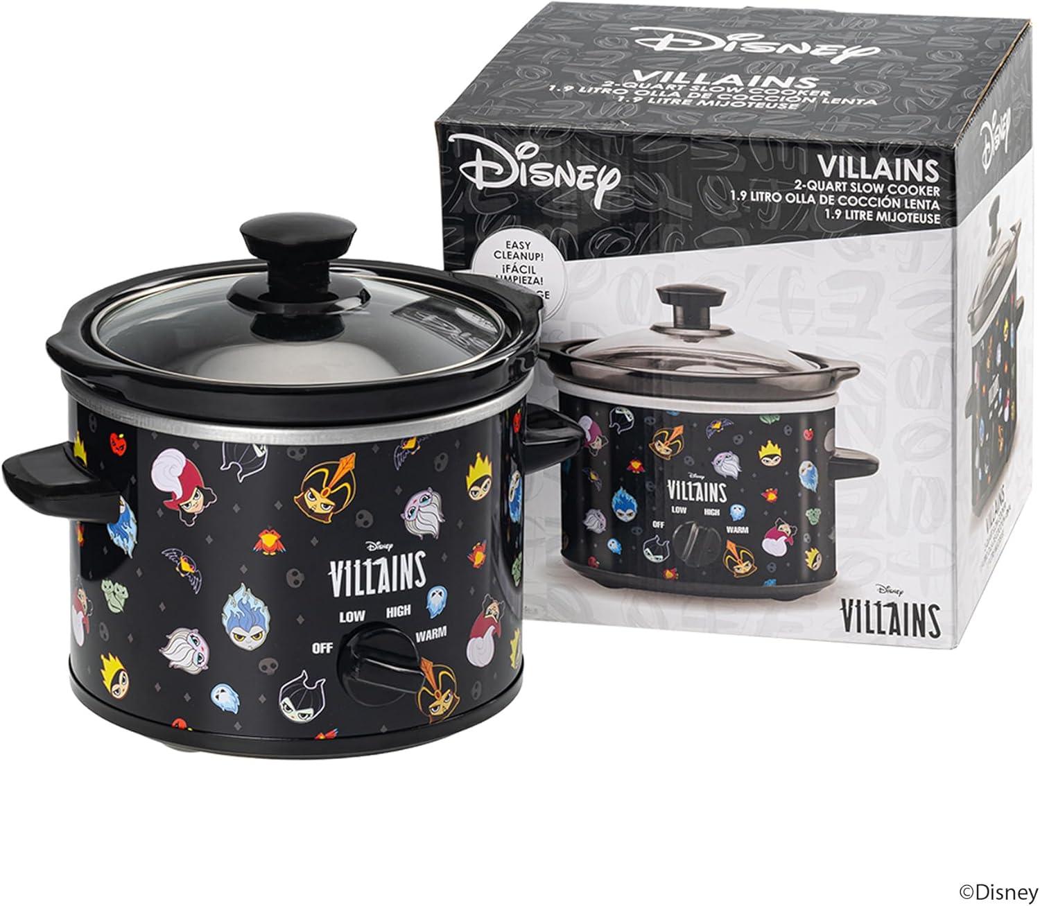 image:imageUncanny Brands Bluey 2qt Slow Cooker Small Kitchen ApplianceDisney Villains
