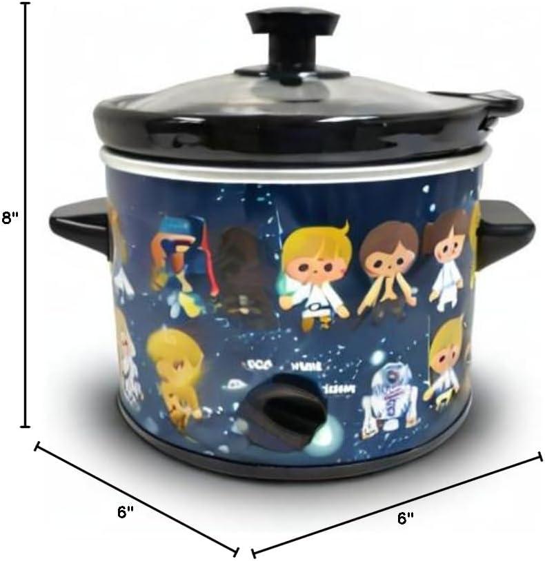 image:imageUncanny Brands Bluey 2qt Slow Cooker Small Kitchen ApplianceStar Wars