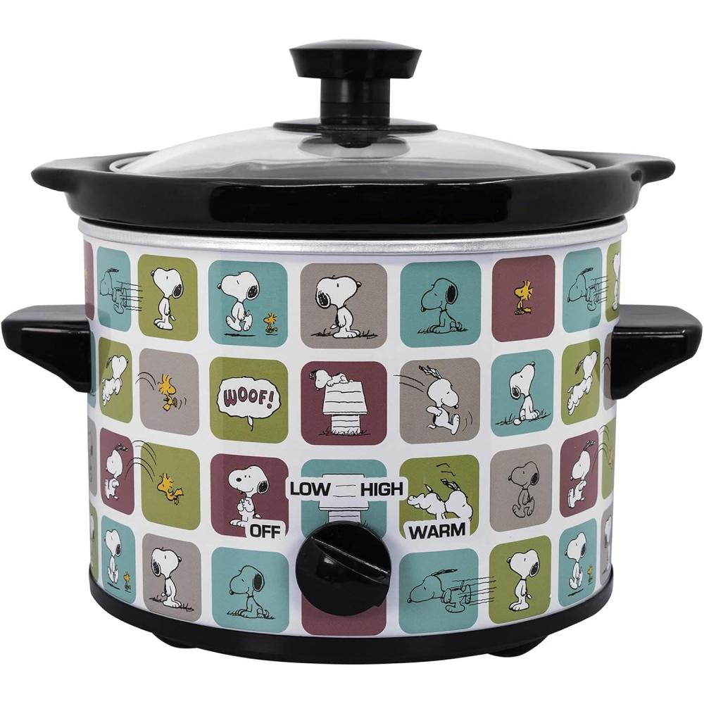 image:imageUncanny Brands Bluey 2qt Slow Cooker Small Kitchen AppliancePeanuts Snoopy