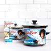 Uncanny Brands Bluey 2qt Slow Cooker – Small Kitchen Appliance(Bob Ross)