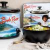 Uncanny Brands Bluey 2qt Slow Cooker – Small Kitchen Appliance(Bob Ross)