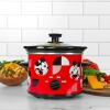 Uncanny Brands Bluey 2qt Slow Cooker – Small Kitchen Appliance(Disney Mickey Mouse)