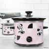 Uncanny Brands Bluey 2qt Slow Cooker – Small Kitchen Appliance(Disney Minnie Mouse)