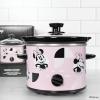 Uncanny Brands Bluey 2qt Slow Cooker – Small Kitchen Appliance(Disney Minnie Mouse)