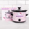 Uncanny Brands Bluey 2qt Slow Cooker – Small Kitchen Appliance(Hello Kitty)