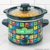 Uncanny Brands Bluey 2qt Slow Cooker – Small Kitchen Appliance(Sesame Street)