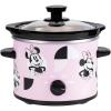 Uncanny Brands Bluey 2qt Slow Cooker – Small Kitchen Appliance(Disney Minnie Mouse)