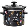 Uncanny Brands Bluey 2qt Slow Cooker – Small Kitchen Appliance(Disney Villains)