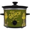 Uncanny Brands Bluey 2qt Slow Cooker – Small Kitchen Appliance(Dr. Seuss The Grinch Green)