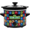 Uncanny Brands Bluey 2qt Slow Cooker – Small Kitchen Appliance(Sesame Street)