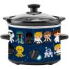 Uncanny Brands Bluey 2qt Slow Cooker – Small Kitchen Appliance(Star Wars)