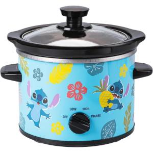 Uncanny Brands Bluey 2qt Slow Cooker – Small Kitchen Appliance(Disney Lilo & Stitch)