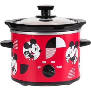 Uncanny Brands Bluey 2qt Slow Cooker – Small Kitchen Appliance(Disney Mickey Mouse)