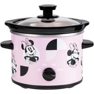 Uncanny Brands Bluey 2qt Slow Cooker – Small Kitchen Appliance(Disney Minnie Mouse)