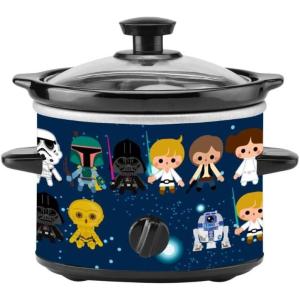 Uncanny Brands Bluey 2qt Slow Cooker – Small Kitchen Appliance(Star Wars)