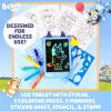 Bluey Doodle ‘N Color Studio, LCD Writing Tablet with Stylus, Coloring Sheets, Markers & More