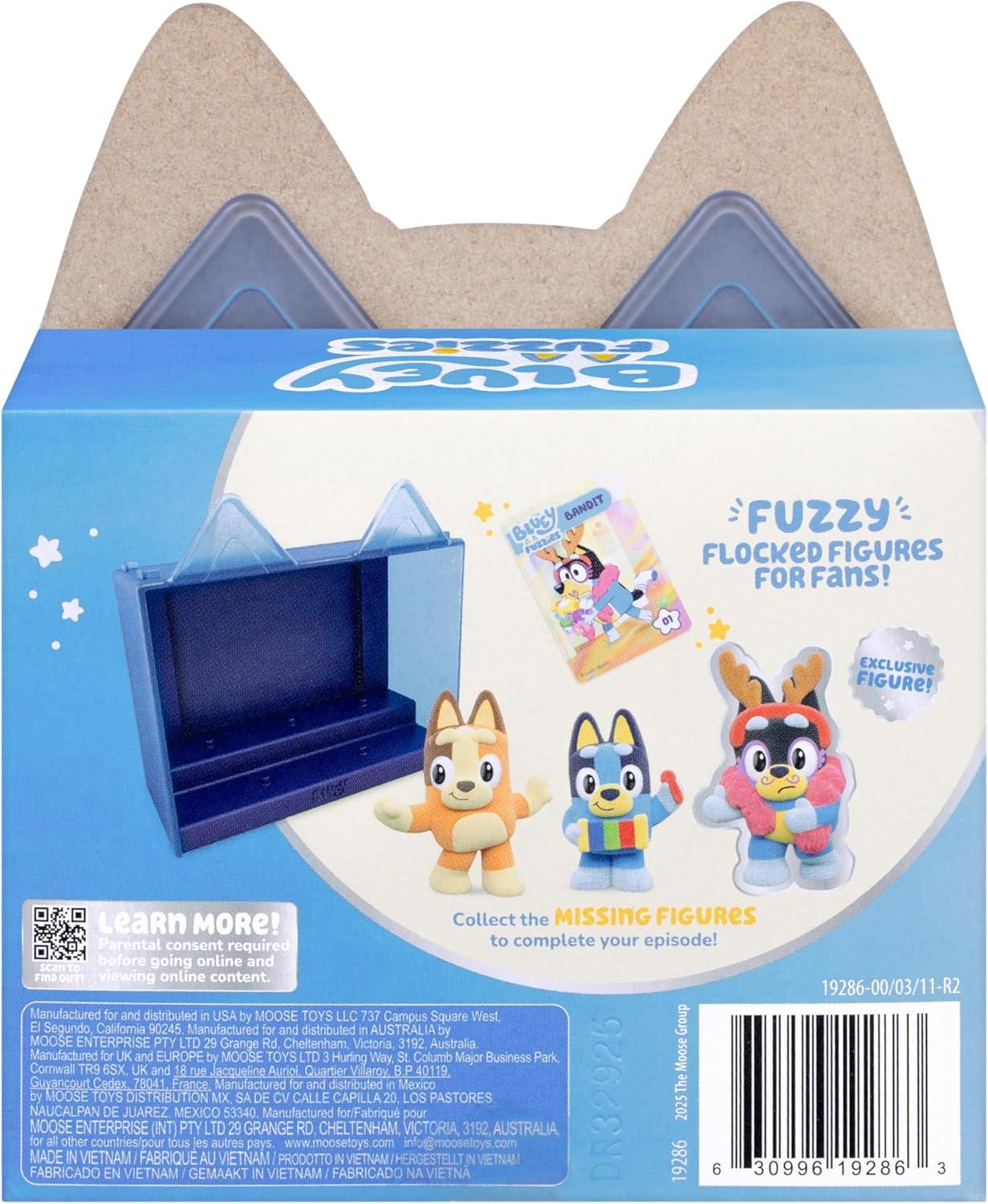 image:imageBluey Fuzzies Episode Pack Pavlova with 3 Specially Flocked Collectible MiniFigures Incl 1 Exclusive Display Case Trading Card and Collectors Guide 80 to Collect in Series 1Magic Xylophone