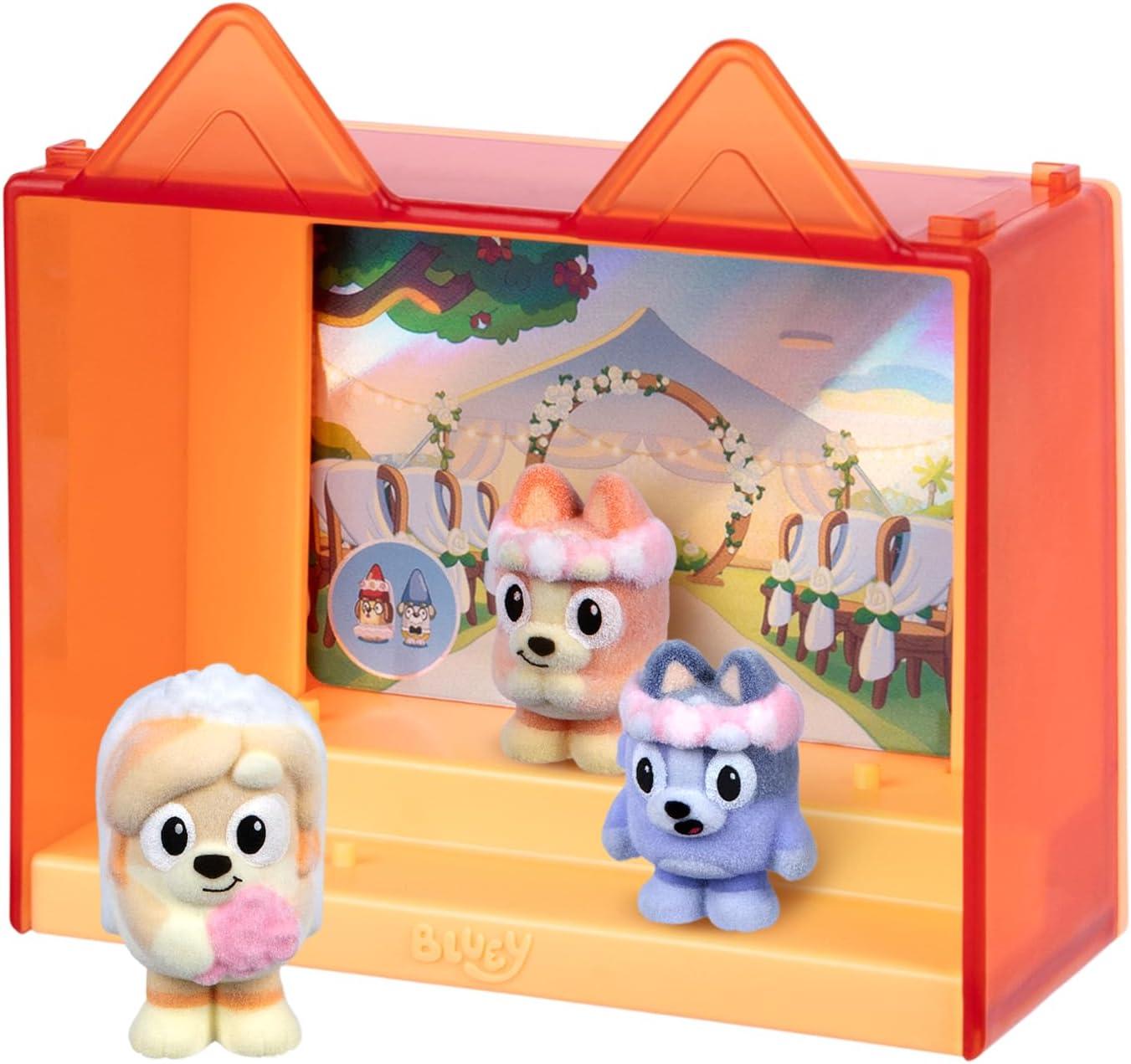 image:imageBluey Fuzzies Episode Pack Pavlova with 3 Specially Flocked Collectible MiniFigures Incl 1 Exclusive Display Case Trading Card and Collectors Guide 80 to Collect in Series 1The Sign