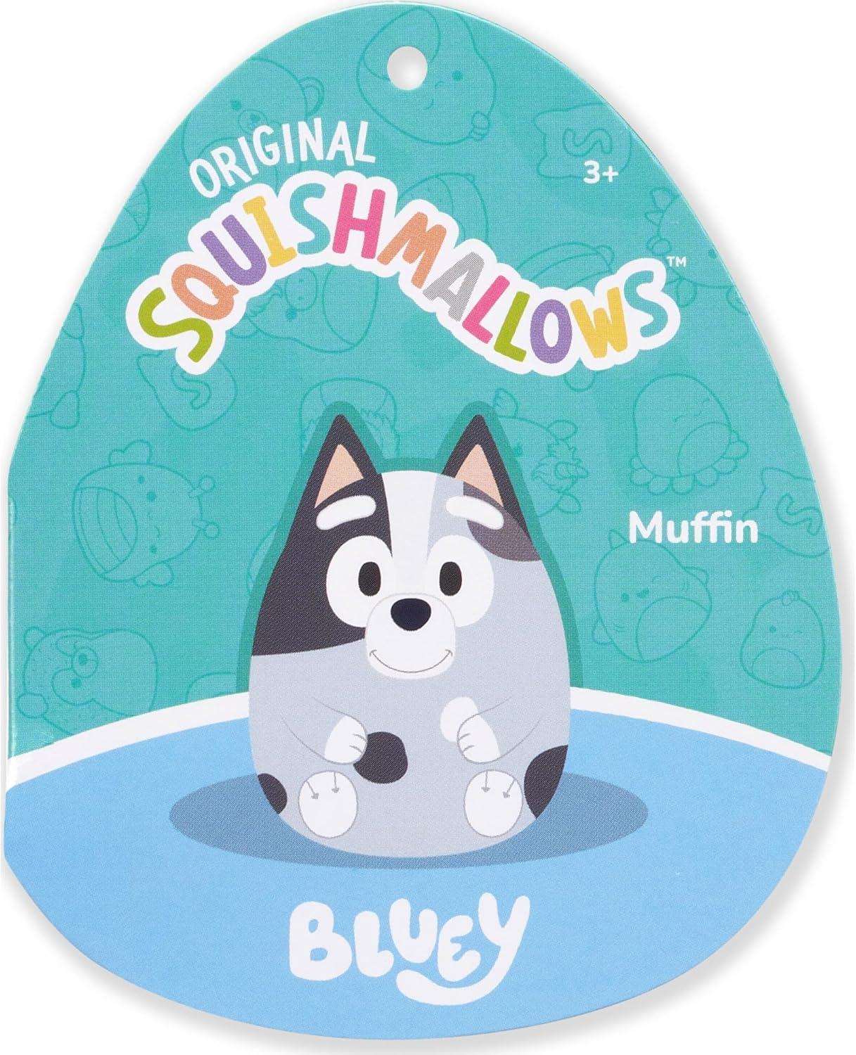 image:imageSquishmallows Original Bluey 12in Muffin Plush Official Jazwares Plush MediumSized