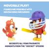 Bluey Figure 2-Pack Cricket. 2 Episode-Themed Figures with Moving Arms & Helmet and Bat Accessories, 2.5-3″ (6-7.6 cm) Poseable Toys for Kids. Recreate Moments from The Episode Cricket.(Cricket)