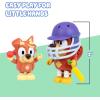 Bluey Figure 2-Pack Cricket. 2 Episode-Themed Figures with Moving Arms & Helmet and Bat Accessories, 2.5-3″ (6-7.6 cm) Poseable Toys for Kids. Recreate Moments from The Episode Cricket.(Cricket)
