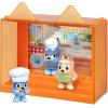Bluey Fuzzies Episode Pack: Pavlova. with 3 Specially Flocked Collectible Mini-Figures (Incl. 1 Exclusive), Display Case, Trading Card, and Collector’s Guide. 80 to Collect in Series 1!(Pavlova)