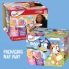 Yoplait Low Fat Kids Yogurt, Bluey Variety Pack, Gluten Free, 8 Yogurt Cups
