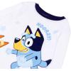 Bluey boys 4-piece Snug-fit Cotton Pajama Set, Soft & Cute for Kids(Reach for the Stars)