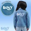 Bluey Girls Denim Jacket Toddler to Big Kid Sizes (2T – 10-12)(Blue  Bluey & Bingo)