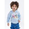 Bluey Girls Fleece Hoodie Toddler to Big Kid Sizes (2T – 14-16)(Light Blue  Bluey & Friends)