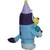 Bluey Birthday Inflatable Decoration, 3.5 ft Tall Kids Party Yard Décor, Licensed Bluey Character for Outdoor & Indoor Birthday Celebrations