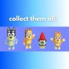 Finders Keepers Bluey Chocolatey Eggs, Character Figurine Inside, Birthday Party Favor Candy, 6 Count
