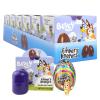 Finders Keepers Bluey Chocolatey Eggs, Character Figurine Inside, Birthday Party Favor Candy, 6 Count