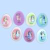 Galerie Bluey Themed Plastic Easter Eggs, Red Hard Candy Pouches Inside, Great for Egg Hunts, 2.47 Ounces