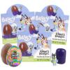 Finders Keepers Bluey Chocolate Eggs, Individually Boxed Candy with Figurine Inside, Easter Basket Stuffer Gifts, 0.7 Ounces (Pack of 3)