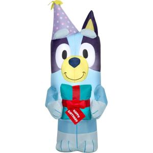 Bluey Birthday Inflatable Decoration, 3.5 ft Tall Kids Party Yard Décor, Licensed Bluey Character for Outdoor & Indoor Birthday Celebrations