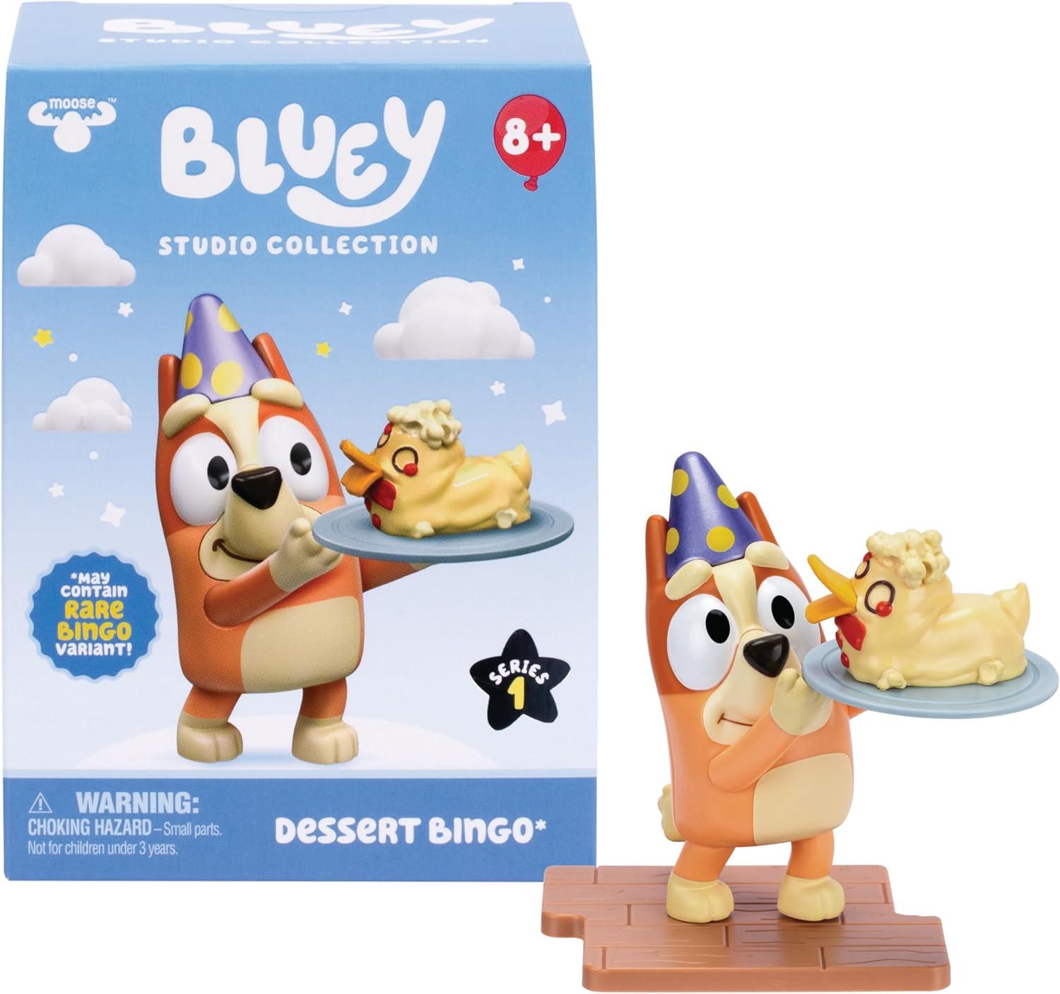 image:imageBluey Studio Collector Figure Queen Chilli 5 or 127 cm Inspired by Iconic Episode Premium Detailing Special Finish 6 to Collect Connect and DisplayDessert Bingo