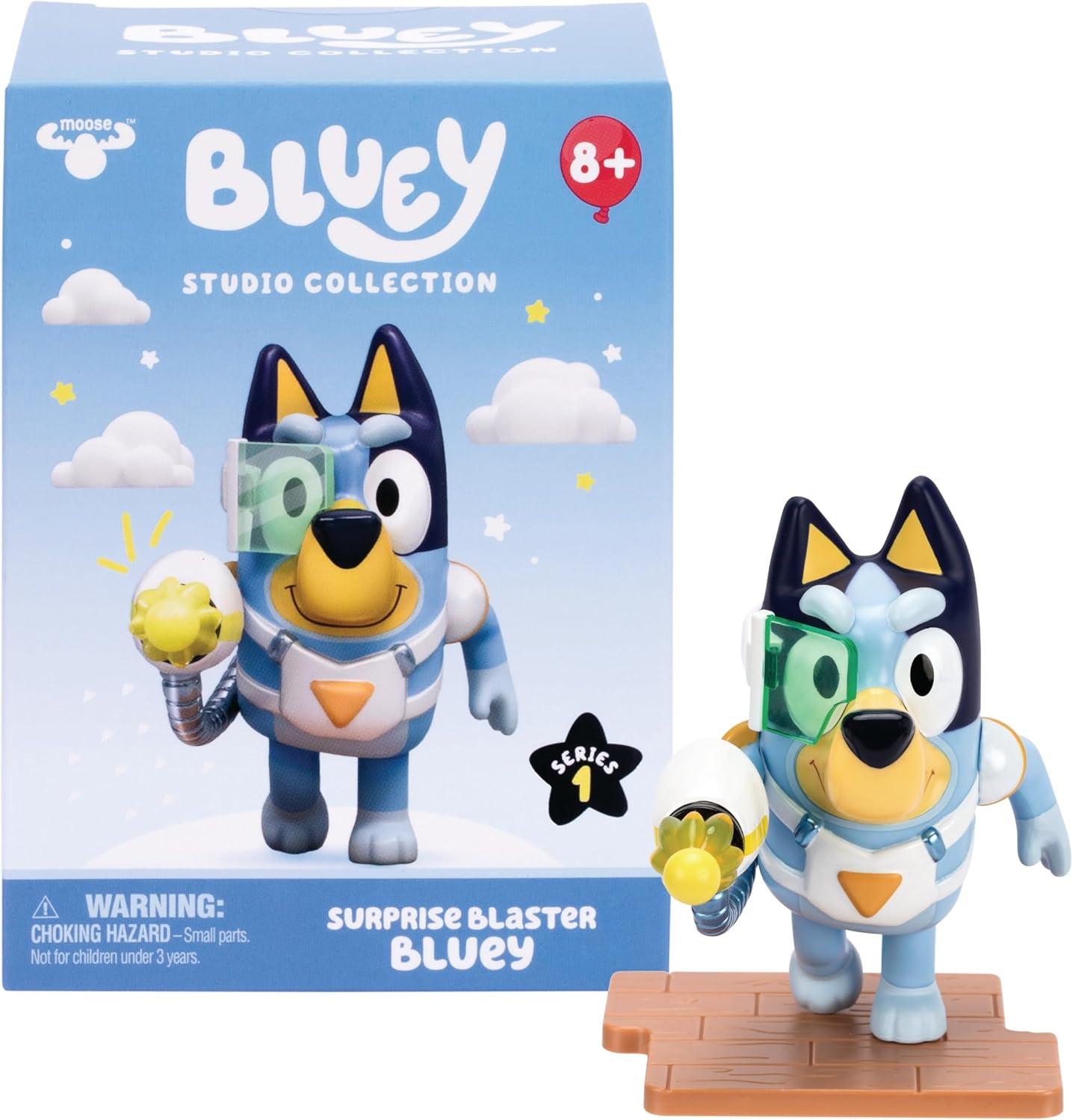 image:imageBluey Studio Collector Figure Queen Chilli 5 or 127 cm Inspired by Iconic Episode Premium Detailing Special Finish 6 to Collect Connect and DisplaySurprise Blaster Bluey