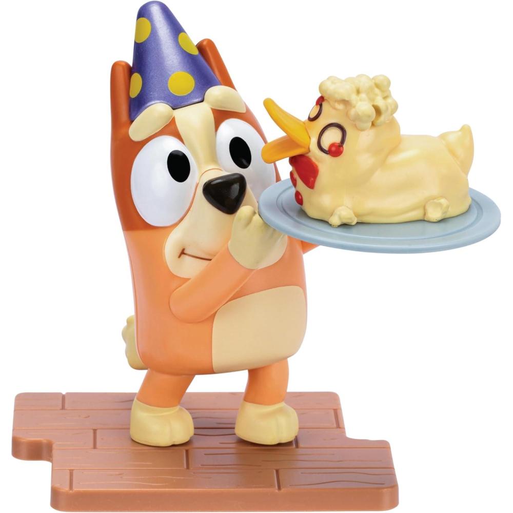 image:imageBluey Studio Collector Figure  Queen Chilli 5 or 127 cm Inspired by Iconic Episode Premium Detailing Special Finish 6 to Collect Connect and DisplayDessert Bingo