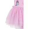 Bluey Baby Girls Ruffle Bodysuit Dress Newborn to Infant Sizes (Newborn – 24 Months)(Pink)