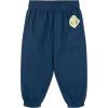 Bluey Fleece Polo Shirt Colorblock Jogger Pants Outfit Set Toddler to Big Kid Sizes (2T – 10-12)(Green / Navy Blue)