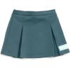 Bluey Girls Fleece Drop Shoulder Pullover Sweatshirt & Scuba Pleated Skort Outfit Set Toddler to Big Kid Sizes (2T – 10-12)(Green)