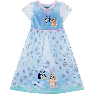 Bluey girls Fantasy Gown Nightgown(Bluey Fun Garden)