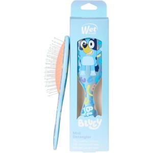 Wet Brush Bluey & Bingo Kids Midi Hair Brush, Smaller Size For Little Hands, Soft Bristles Detangle Knots With Ease, Ergonomic Handle, For All Hair Types, Limited Edition, Purple(Bluey)